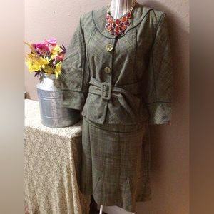 NINA WEST SUIT JACKET AND SKIRT